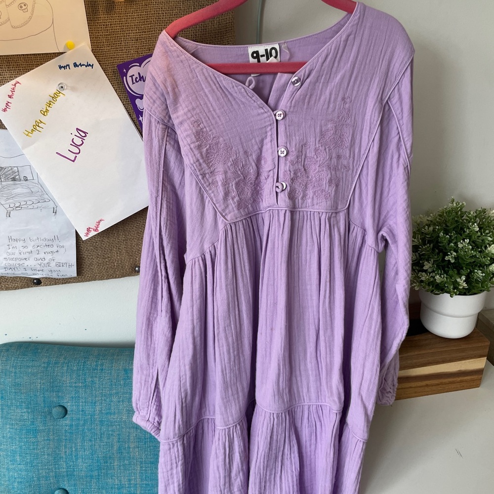 Lavender Collection :Long Sleeve Dress,Skort, Cardigan VACATION GEAR